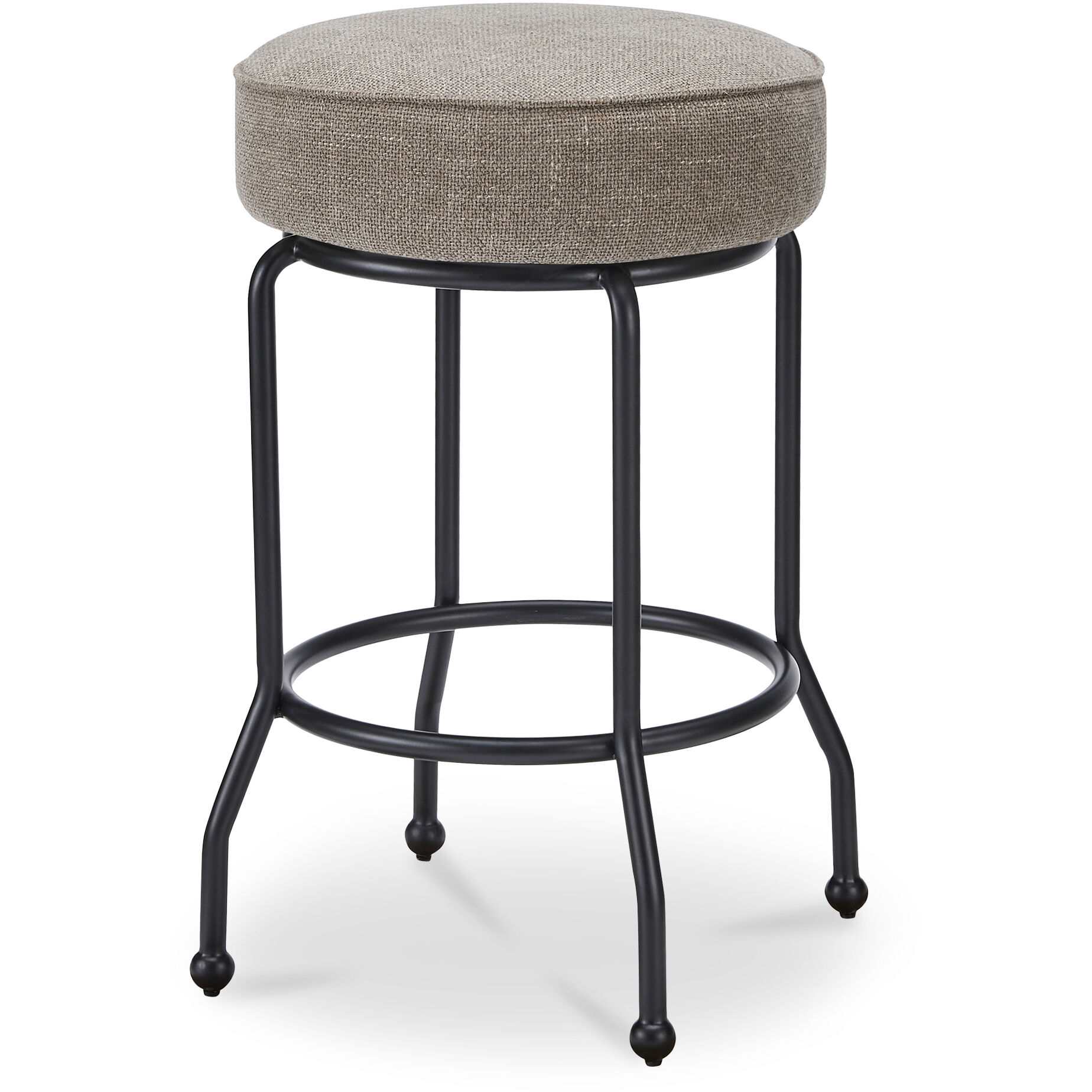 Kelsey 27.4 inch Brown Swivel Counter Stool
